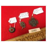 Lot of 3 German Military Pins or Badges