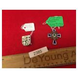 Lot of 2 German Military Pins or Badges