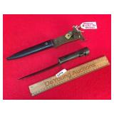 Belgium Type C FAL Bayonet with Sheath or Scabbard