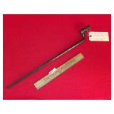 M 1854 Lorenz Cruciform Bayonet