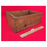 Santa Clara Prunes Wood Crate, Vintage or Antique