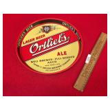Beer Tray, Vintage, Ortlieb