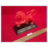 High and Dry Gin Advertising Display