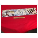 Lite Beer Metal Sign