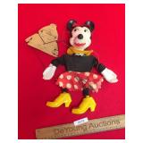Minnie Mouse Marionette or Puppet on Strings, Vint