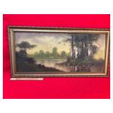 Original Oil on Board Art Painting by Don Donnelle