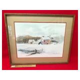 Original Watercolor Art Painting by Henry John Voh