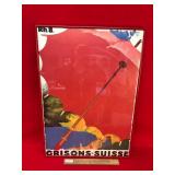 Print, Travel Poster, Red Umbrella, Grisons Suisse