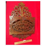 Wall Pocket or Paper Caddy, Antique