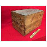 National Biscuit Company Wood Crate, Antique