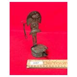 Oil Lamp, Betty or Whale Fat, Antique