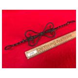 Twisted Iron Hanger, Vintage or Antique