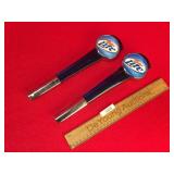 Lot of 2 Beer Taps, Miller Lite