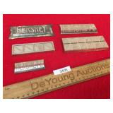 Lot of 5 Hershey and Hershey