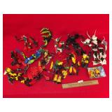 Lot of 13 Lego Hero Factory Figures