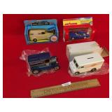Lot of 4 Diecast Metal Vehicles