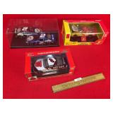 Lot of 4 NASCAR Diecast Cars