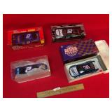 Lot of 4 NASCAR Diecast Cars