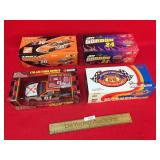 Lot of 4 NASCAR Diecast Cars