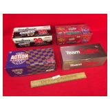 Lot of 4 NASCAR Diecast Cars