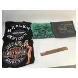 Lot of 4 Harley Davidson T Shirts