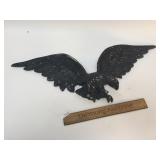Cast Metal Eagle Wall Plaque, Vintage