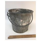 Galvanized Bucket or Pail, Vintage or Antique