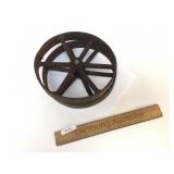 Lot of 2 Metal Wheels, Antique