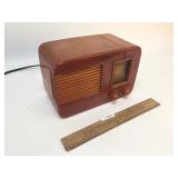 Sentinel Catalin Butterscotch Radio, Antique