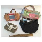 Lot of 4 Coach Purses or Handbags
