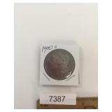 US Coin, 1900 Morgan Silver Dollar