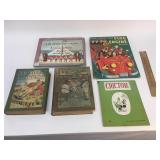 Lot of 5 Childrens Books, Vintage