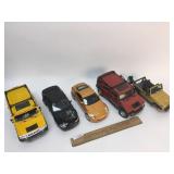 Lot of 5 Diecast Metal Cars or Trucks