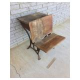 School Desk, Antique