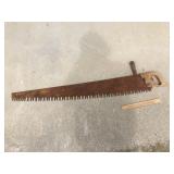 Wood Saw, Large, Vintage or Antique