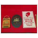Lot of 3 Signs