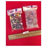 Lot of 96 Marbles, NOS, Vintage