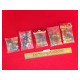 Lot of 96 Marbles, NOS, Vintage