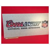 Coors Light Beer Metal Sign