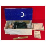 H. Gunzel Porcelain Doll, Annabelle 21"