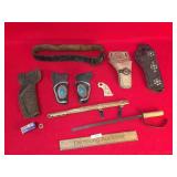 Toy Gun Holsters and Sword