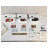 Lot of 3 Diecast Cars, Cadillac Classics