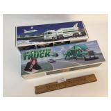 Lot of 2 Toy Tractor Trailers