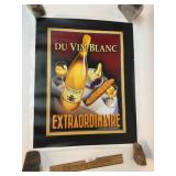 Print on Canvas, Du Vin Blanc