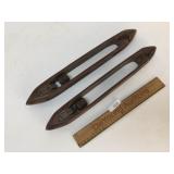 Lot of 2 Candle Holders, Antique