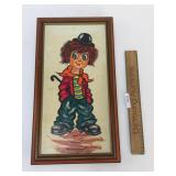 Original Oil on Canvas Art Painting, Young Boy