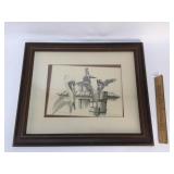 Print, "Our Gang", Pelicans