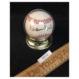 Autographed Baseball, Warren Spahn