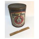 Blue Boy Fruits Tin can, Vintage