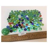 Lot of 231 Marbles, Vintage
